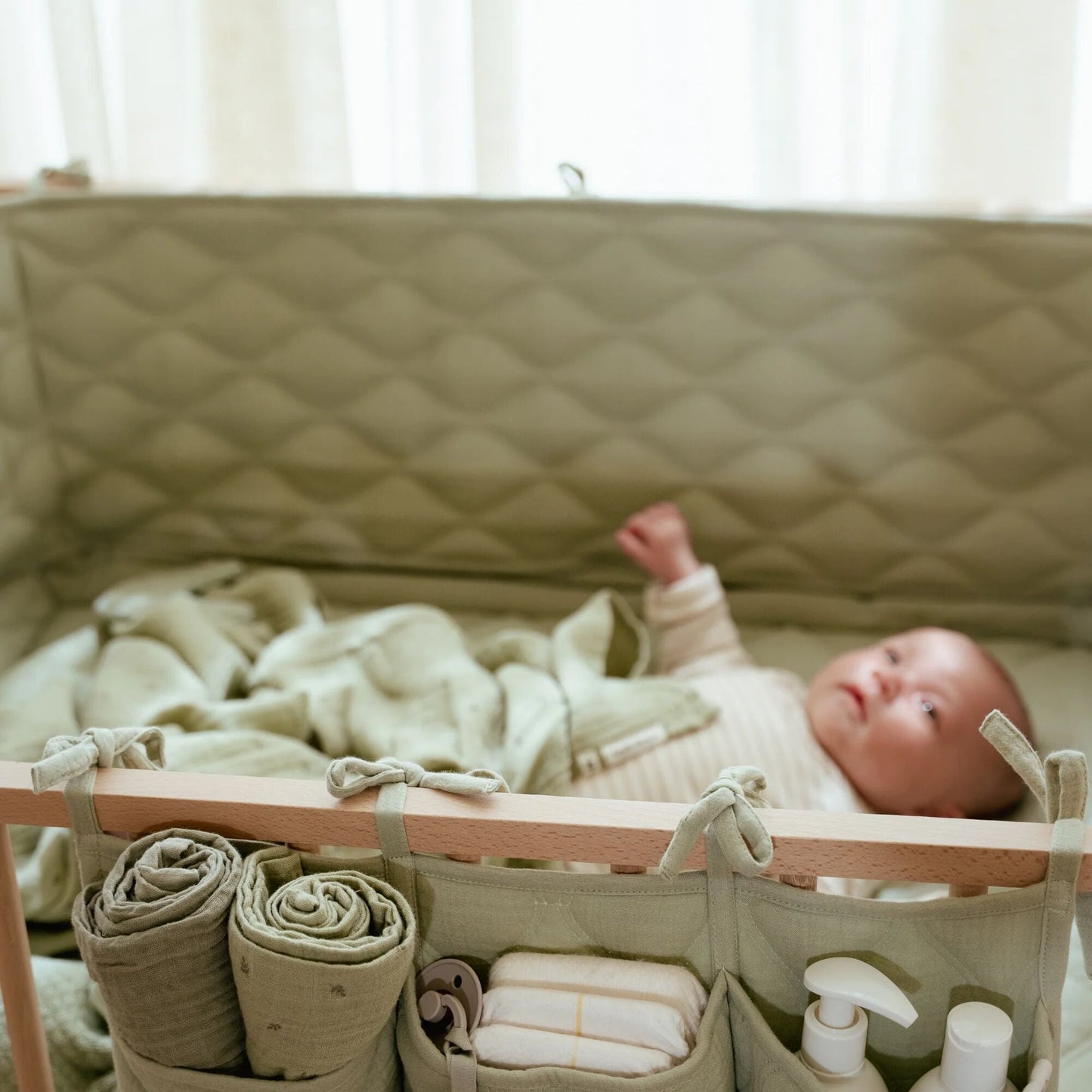 LITTLE DUTCH. Πάντα κούνιας Pure Sage