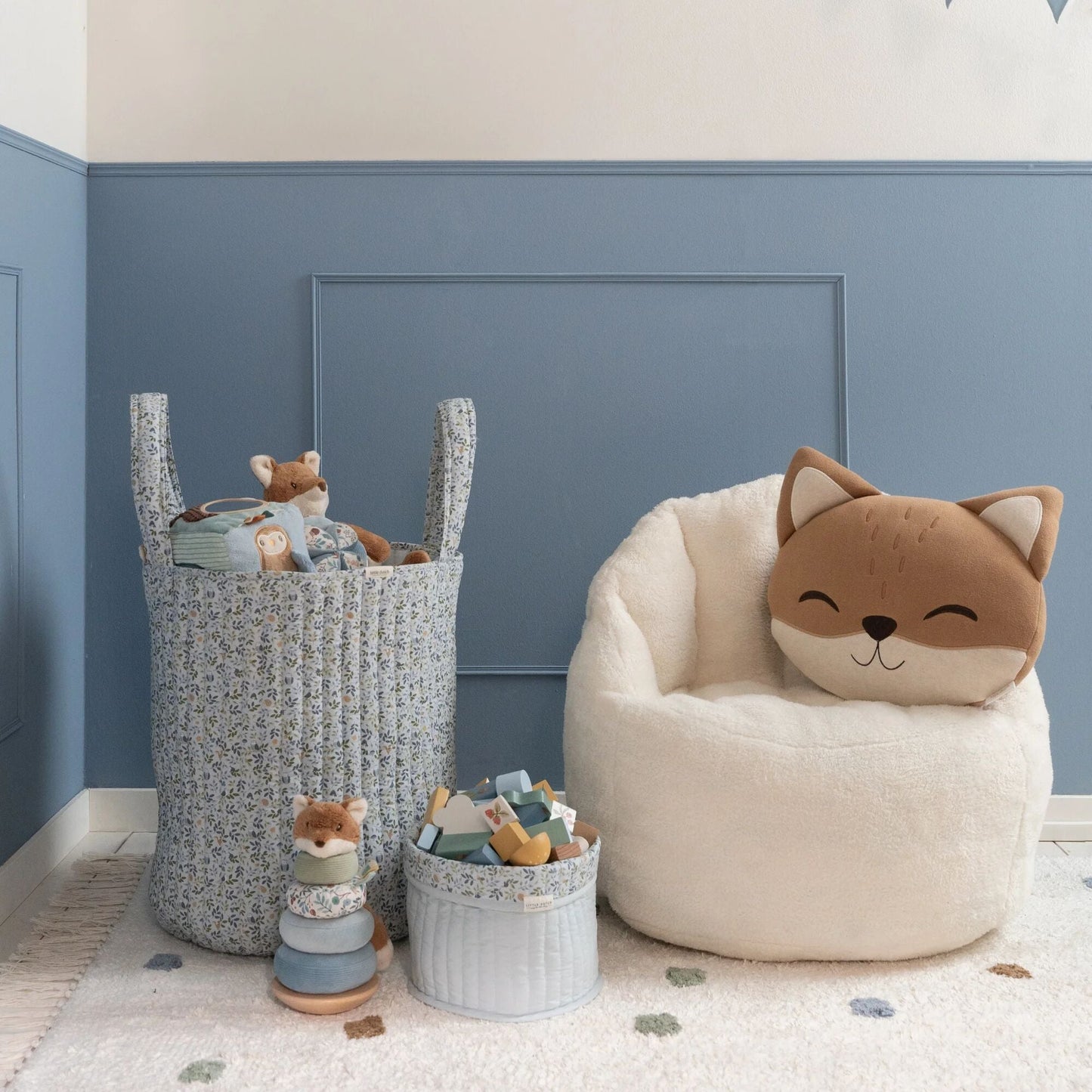 LITTLE DUTCH. Μαξιλάρι πλεκτό Αλεπού Forest Friends