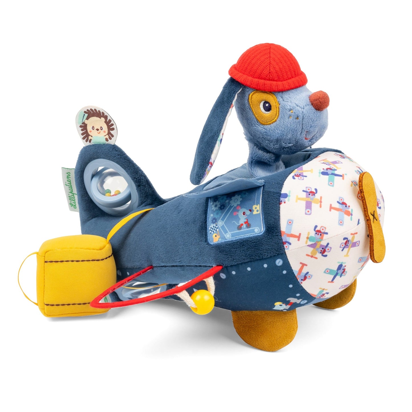 LILLIPUTIENS. Υφασμάτινo αεροπλανάκι δραστηριοτήτων Jules