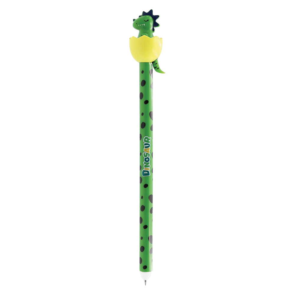 GIM. Erasable Gel στυλό Happy Life πράσινος δεινόσαυρος