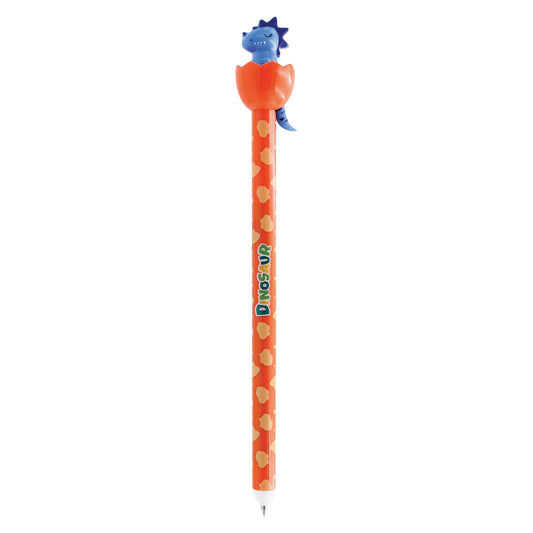 GIM. Erasable Gel στυλό Happy Life μπλε δεινόσαυρος