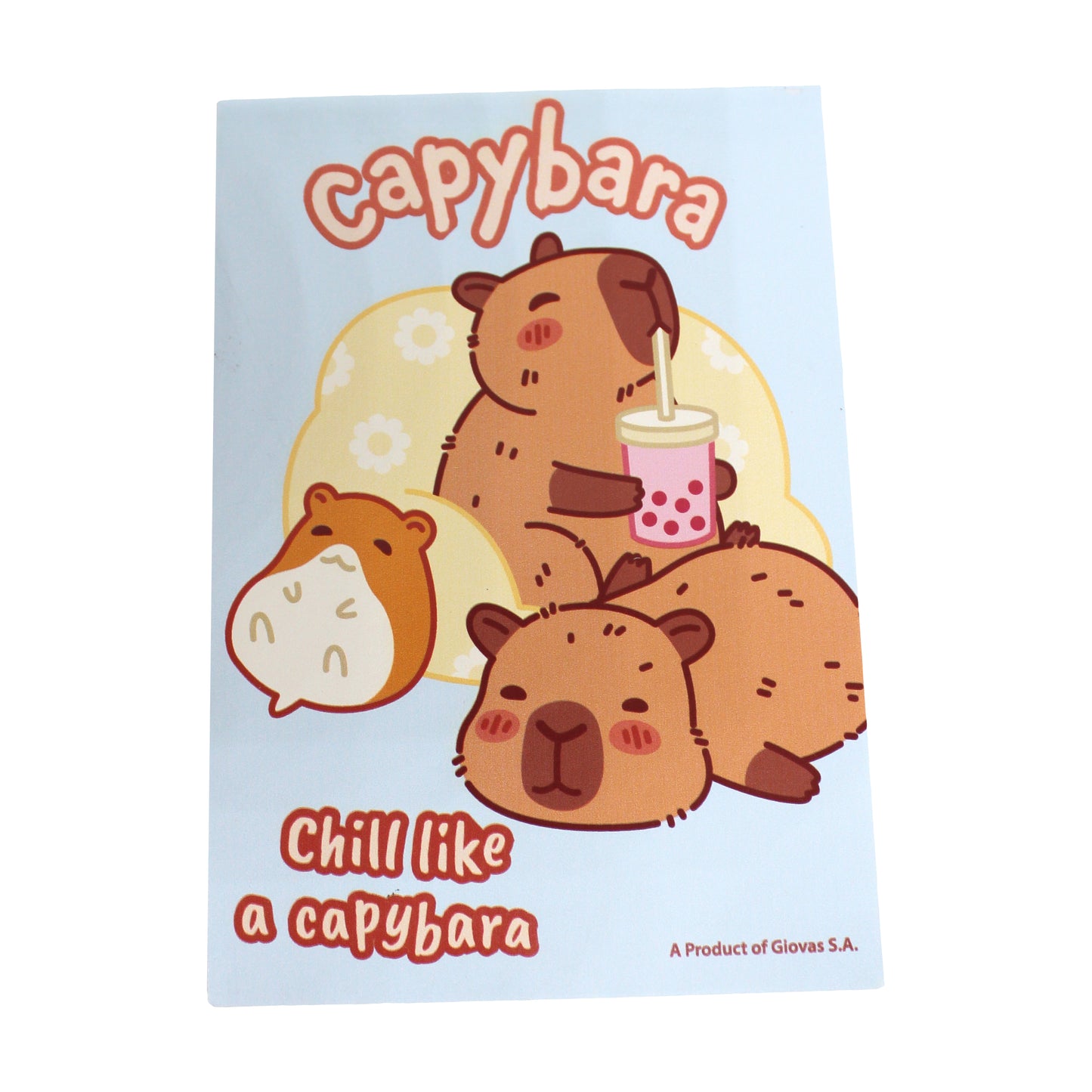 GIM. σετ σχολικο+μπλοκ CAPYBARA-HAPPY LIFE