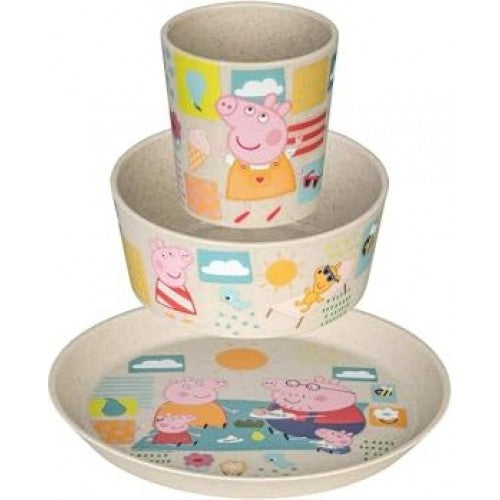 Koziol. Σετ Φαγητού PEPPA PIG 3τεμ