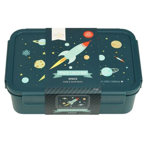 A little lovely company Δοχείο φαγητού Bento Lunch box: Space