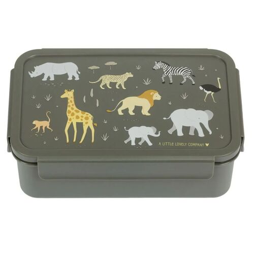 A little lovely company Δοχείο φαγητού Bento Lunch box: Savanna