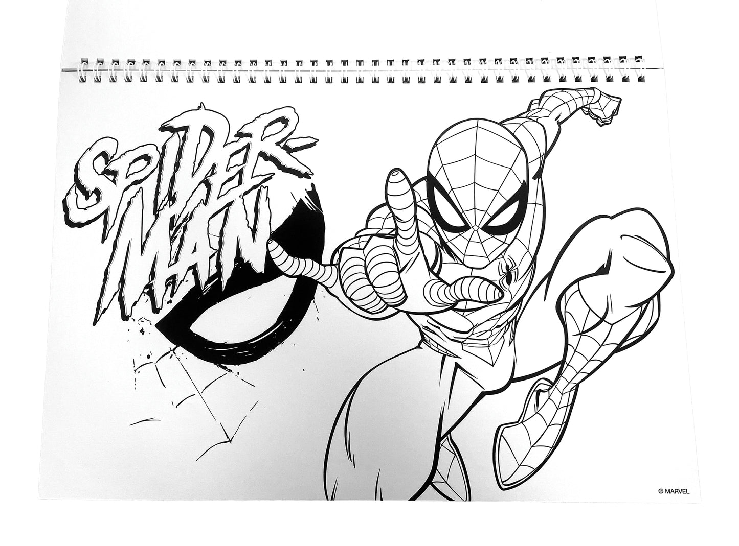GIM. μπλοκ ζωγρ.23X33 40φ+STIC.SPIDERMAN