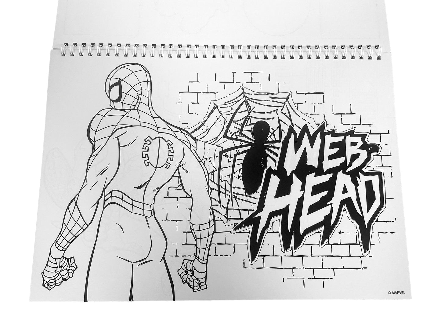 GIM. μπλοκ ζωγρ.23X33 40φ+STIC.SPIDERMAN