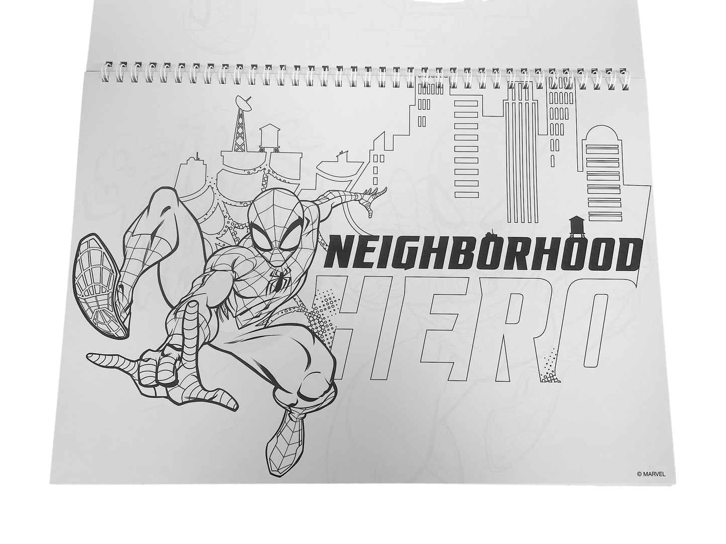 GIM. μπλοκ ζωγρ.23X33 40φ+STIC.SPIDERMAN