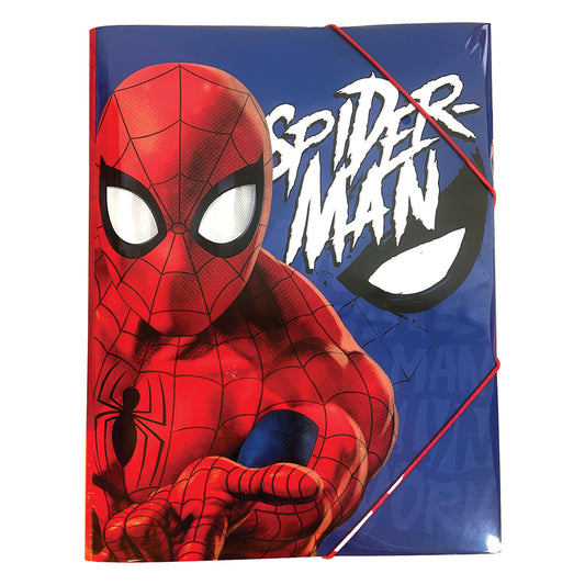 GIM. ντοσιε λαστιχο A4 SPIDERMAN