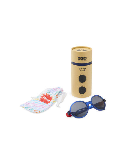 KiETLA: Γυαλιά Ηλίου Pop 7-12 ετών - Navy / Red
