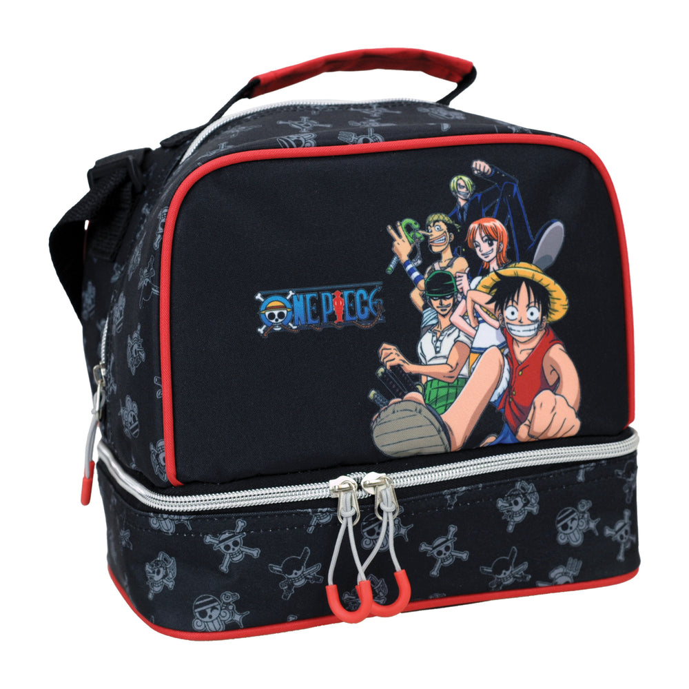 GIM. τσαντακι φαγ.OBαλ ONE PIECE RED