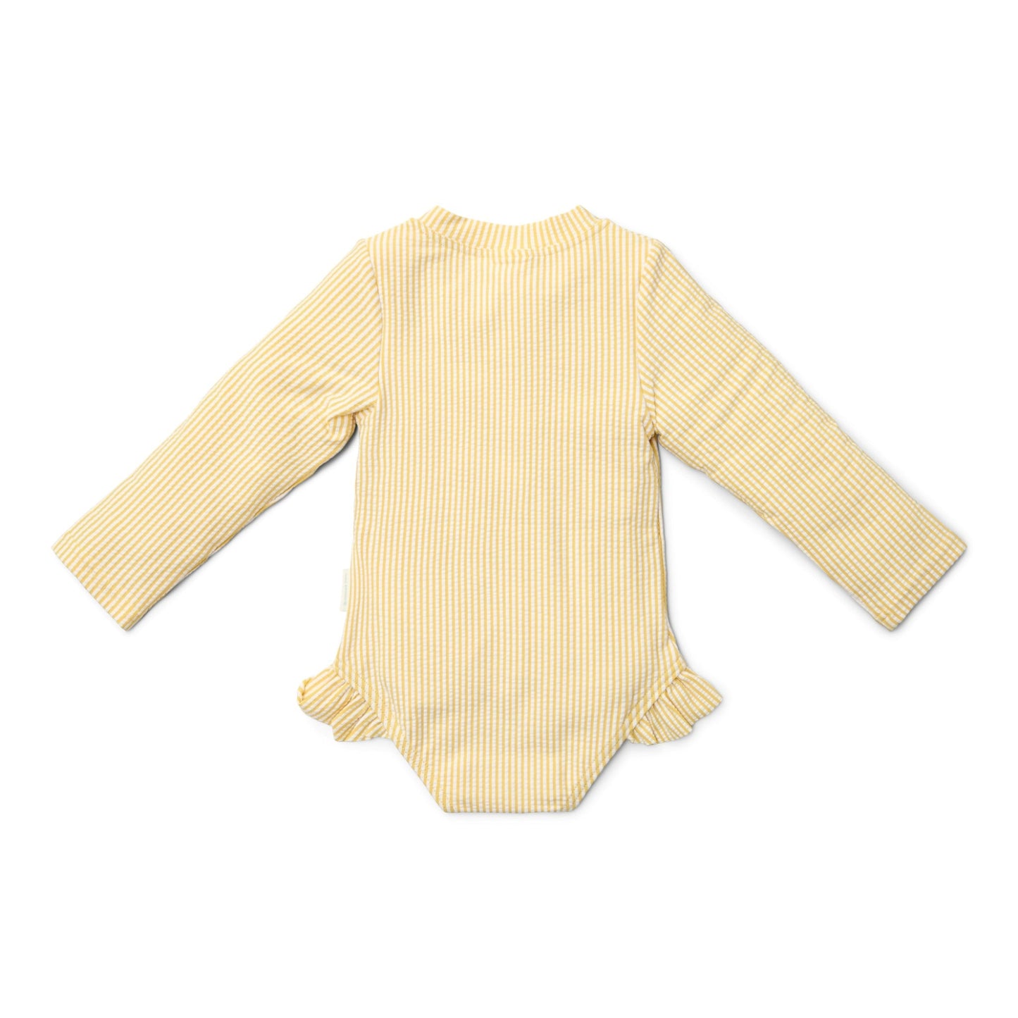 LITTLE DUTCH. Ολόσωμο μακρυμάνικο μαγιό για κορίτσια Ocean Treasures Yellow