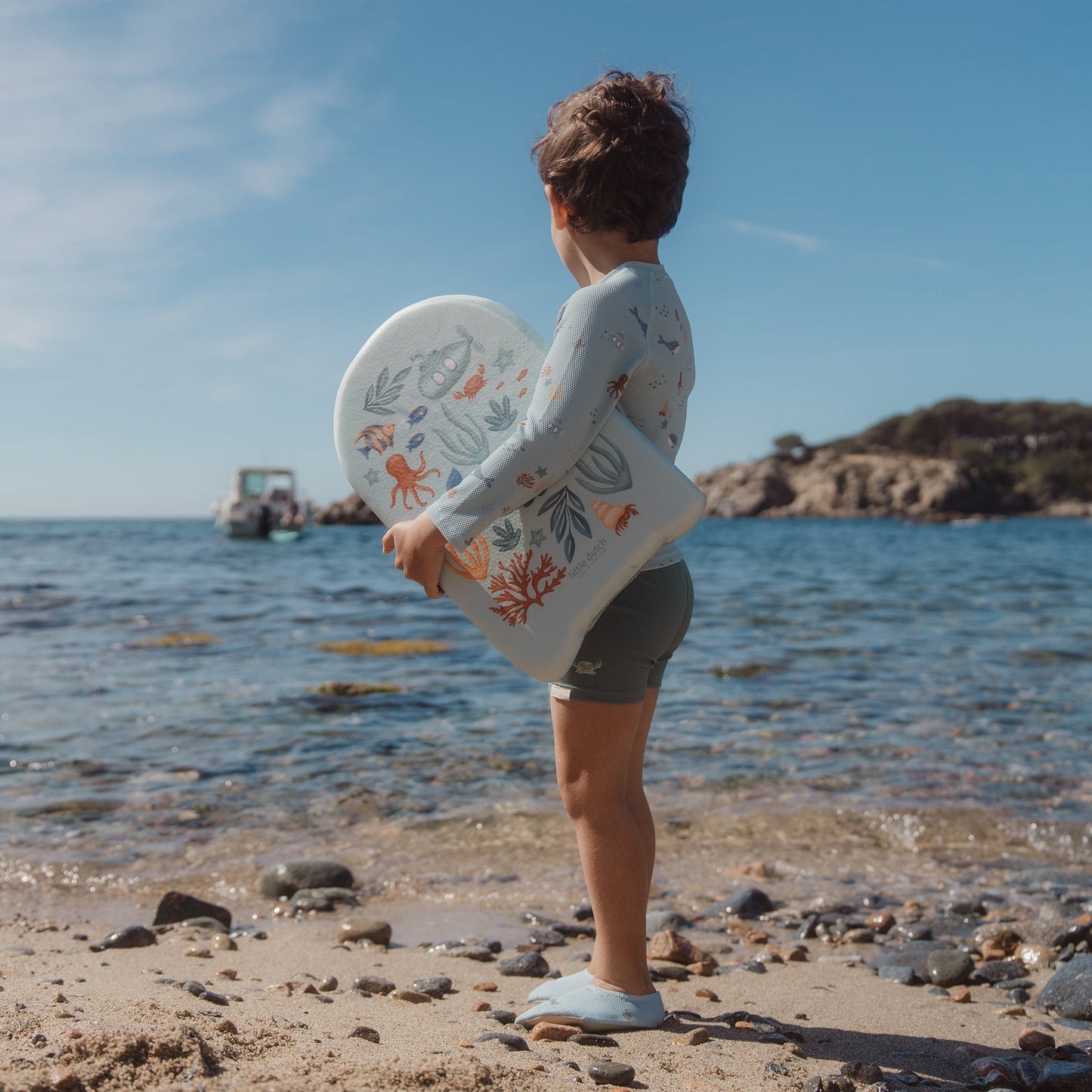LITTLE DUTCH. Παιδικά παπουτσάκια θαλάσσης Ocean Friends