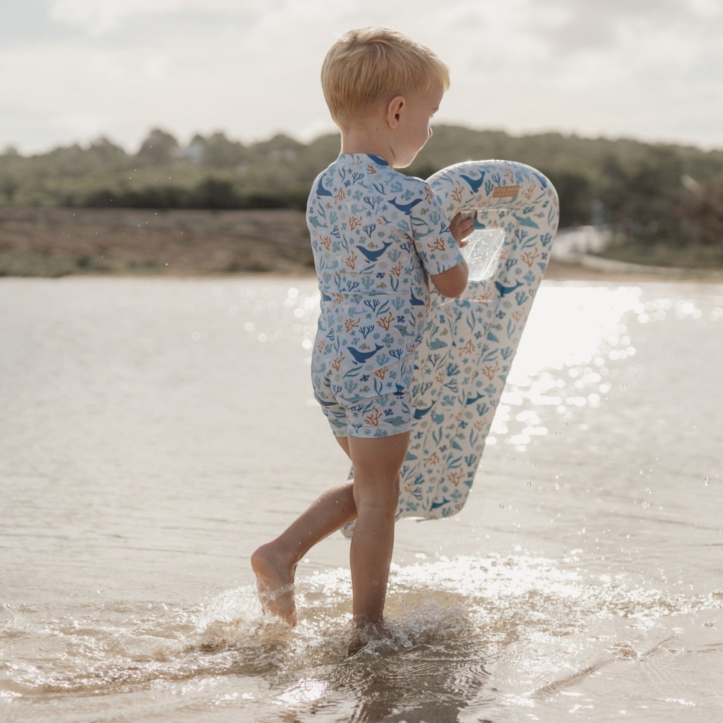 LITTLE DUTCH. Στρώμα θαλάσσης Ocean Dreams Μπλε