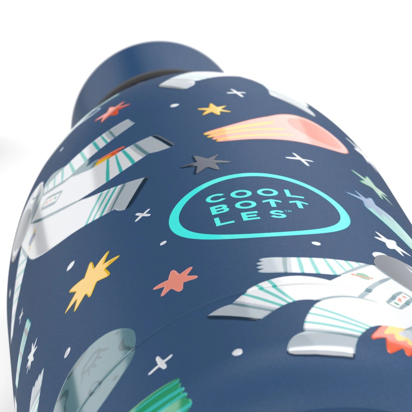 COOL BOTTLES. Ανοξείδωτο παιδικό μπουκάλι Galactic Ride 500ml