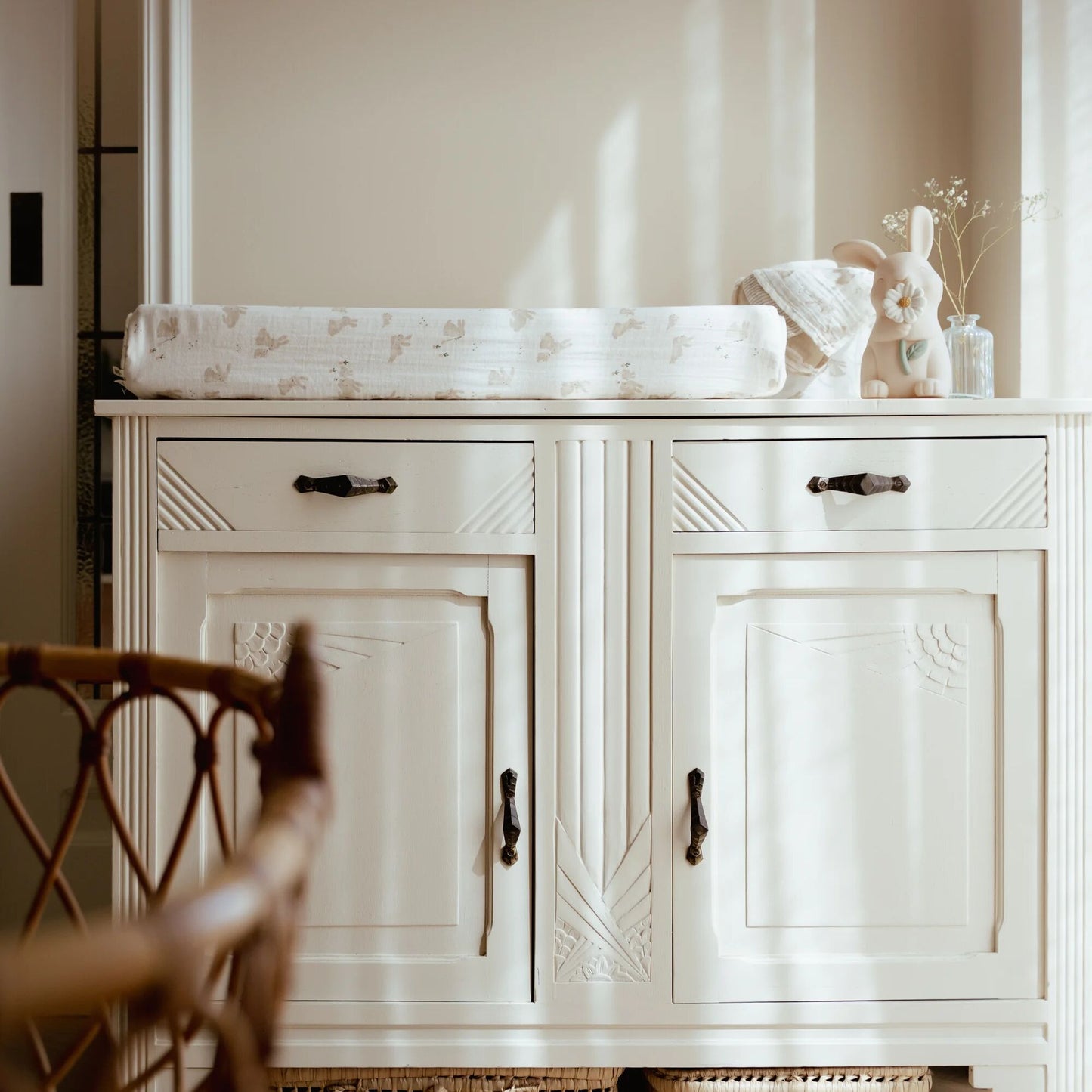 LITTLE DUTCH. Κάλυμμα μαξιλαριού αλλαξιέρας Baby Bunny New