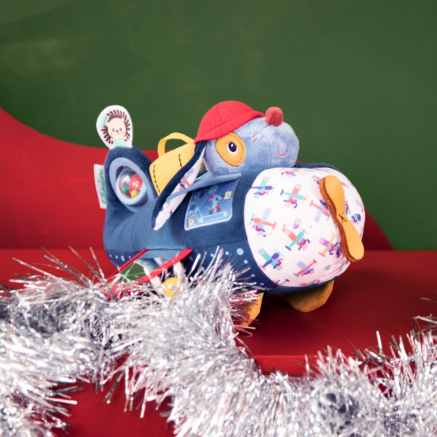 LILLIPUTIENS. Υφασμάτινo αεροπλανάκι δραστηριοτήτων Jules