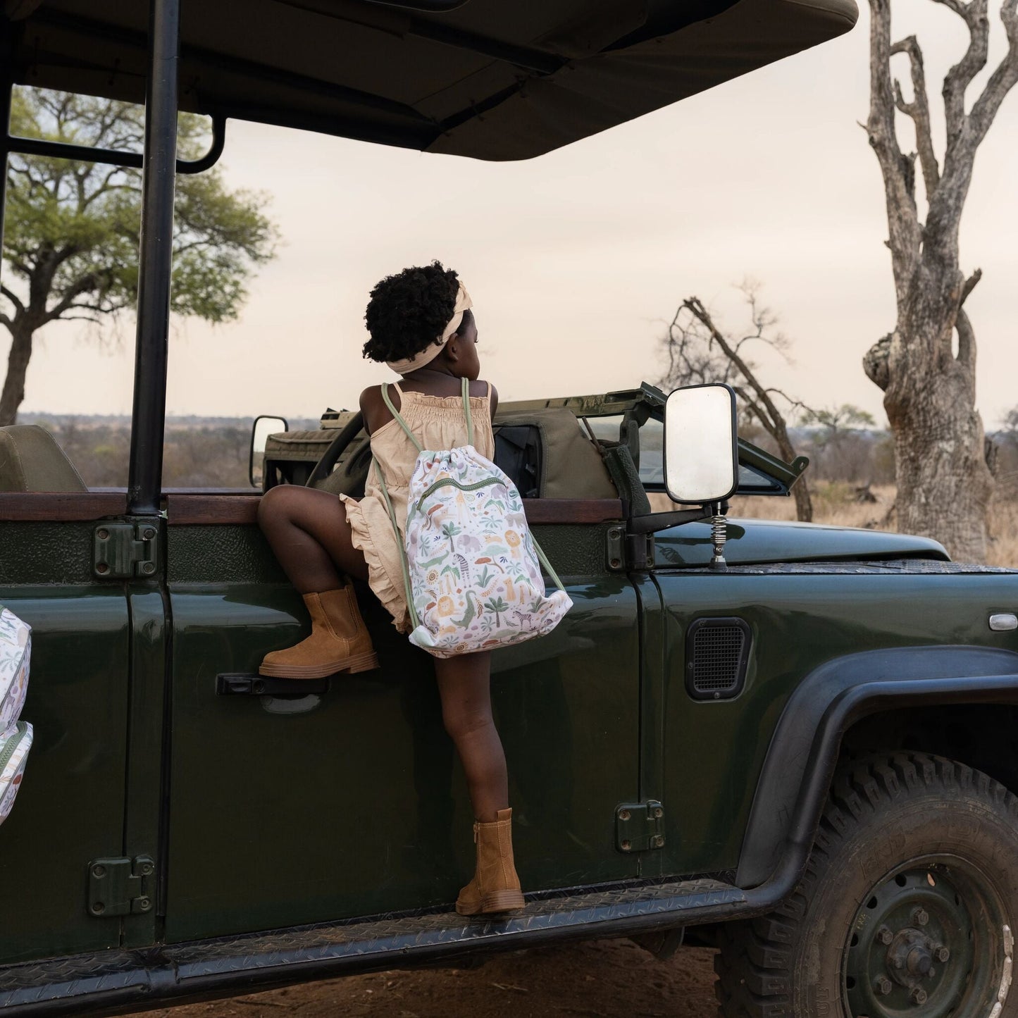 LITTLE DUTCH. Τσάντα γυμναστηρίου Safari Friends