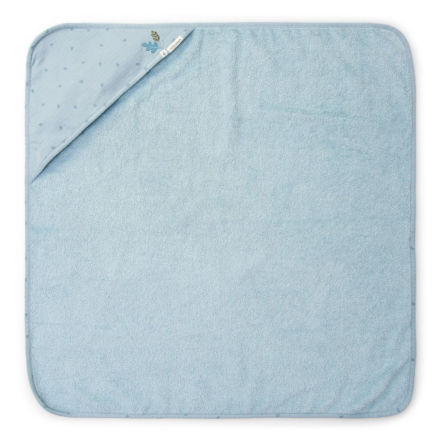 LITTLE DUTCH. Μπουρνουζοπετσέτα Pure Denim Blue 100x100