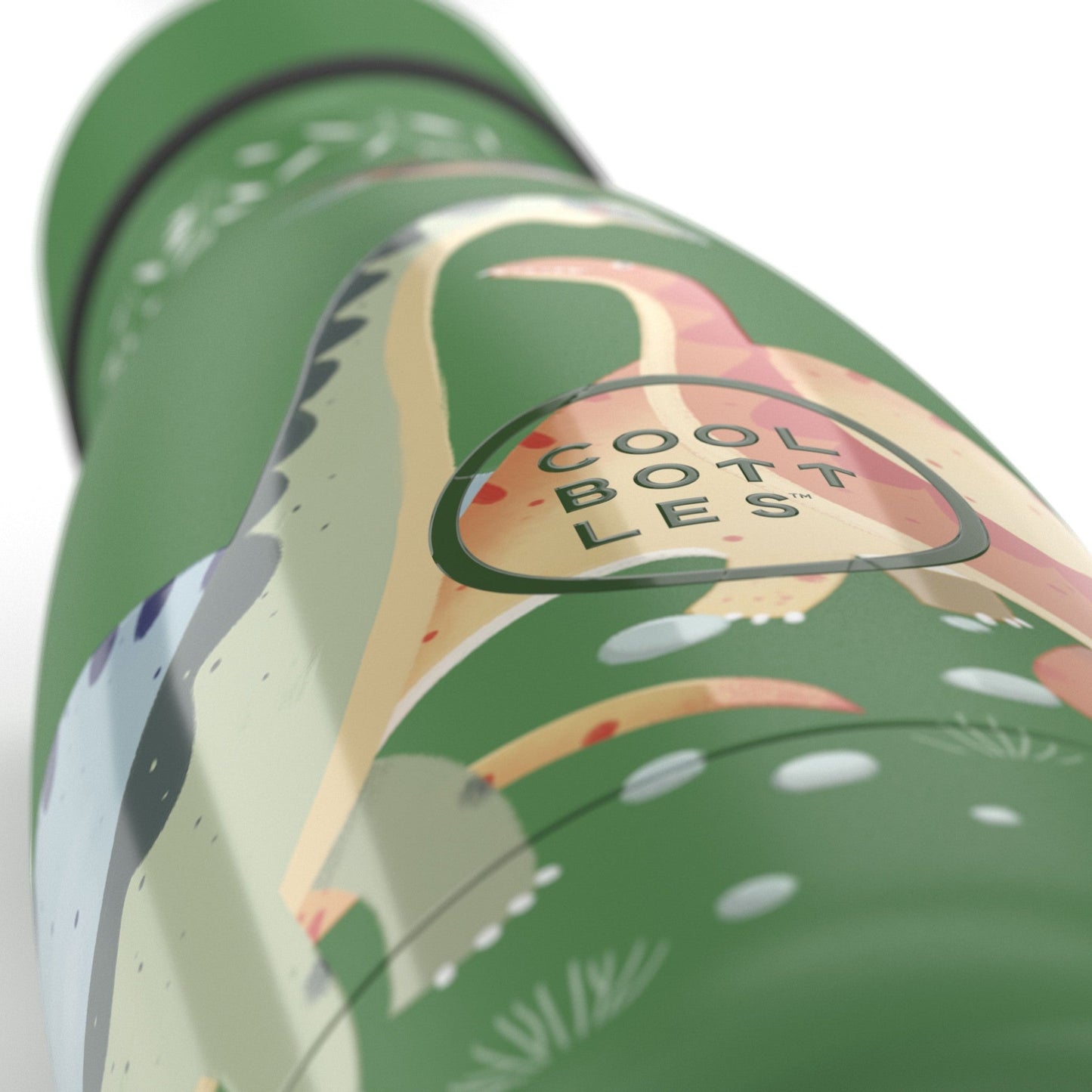COOL BOTTLES. Ανοξείδωτο παιδικό μπουκάλι Δεινόσαυροι 350ml