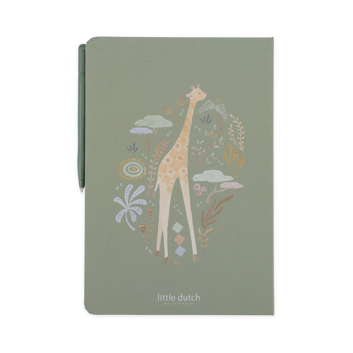 LITTLE DUTCH. Tablet ζωγραφικής Safari Friends (πράσινο)