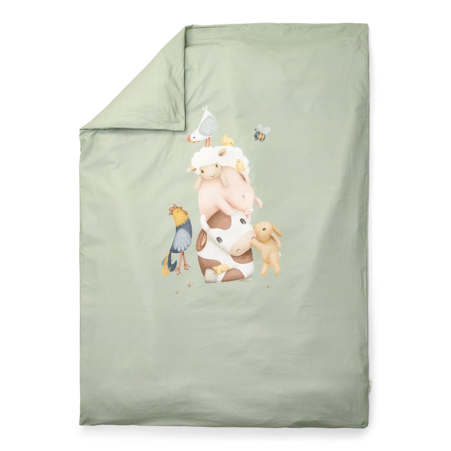 LITTLE DUTCH. Κλινοσκέπασμα Ζωάκια Little Farm 100x140
