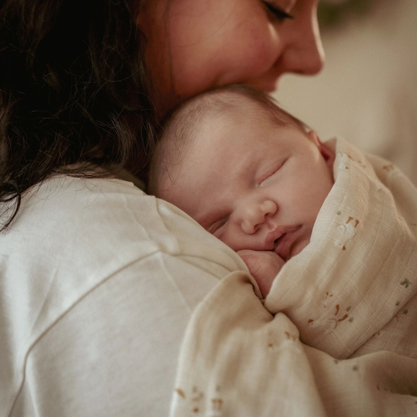 LITTLE DUTCH. Πανάκι αγκαλιάς - ύπνου από μουσελίνα Little Goose 120x120