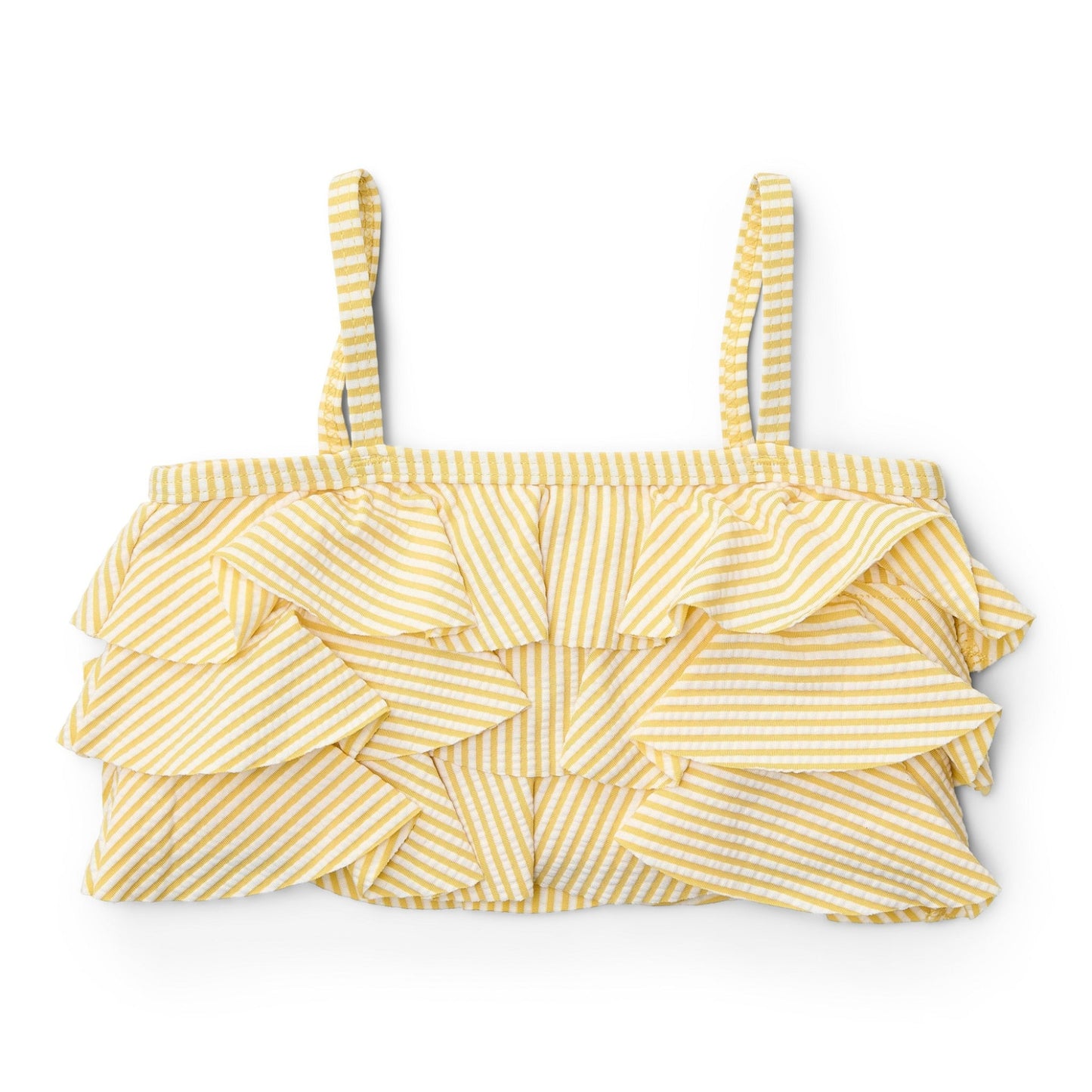 LITTLE DUTCH. Παιδικό σετ μπικίνι με βολάν Ocean Treasures Yellow