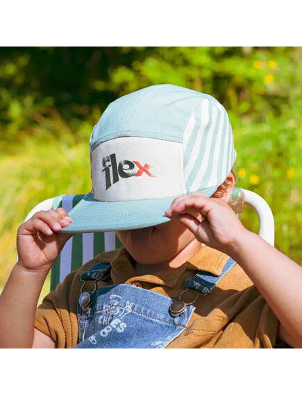 KiETLA: Jockey Καπέλο με προστασία UPF50+ - SUNSALVIASTRIPE