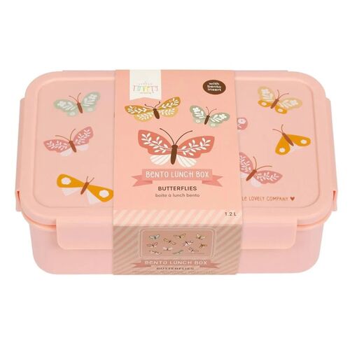 A little lovely company: Δοχείο φαγητού Bento Lunch box: Butterflies