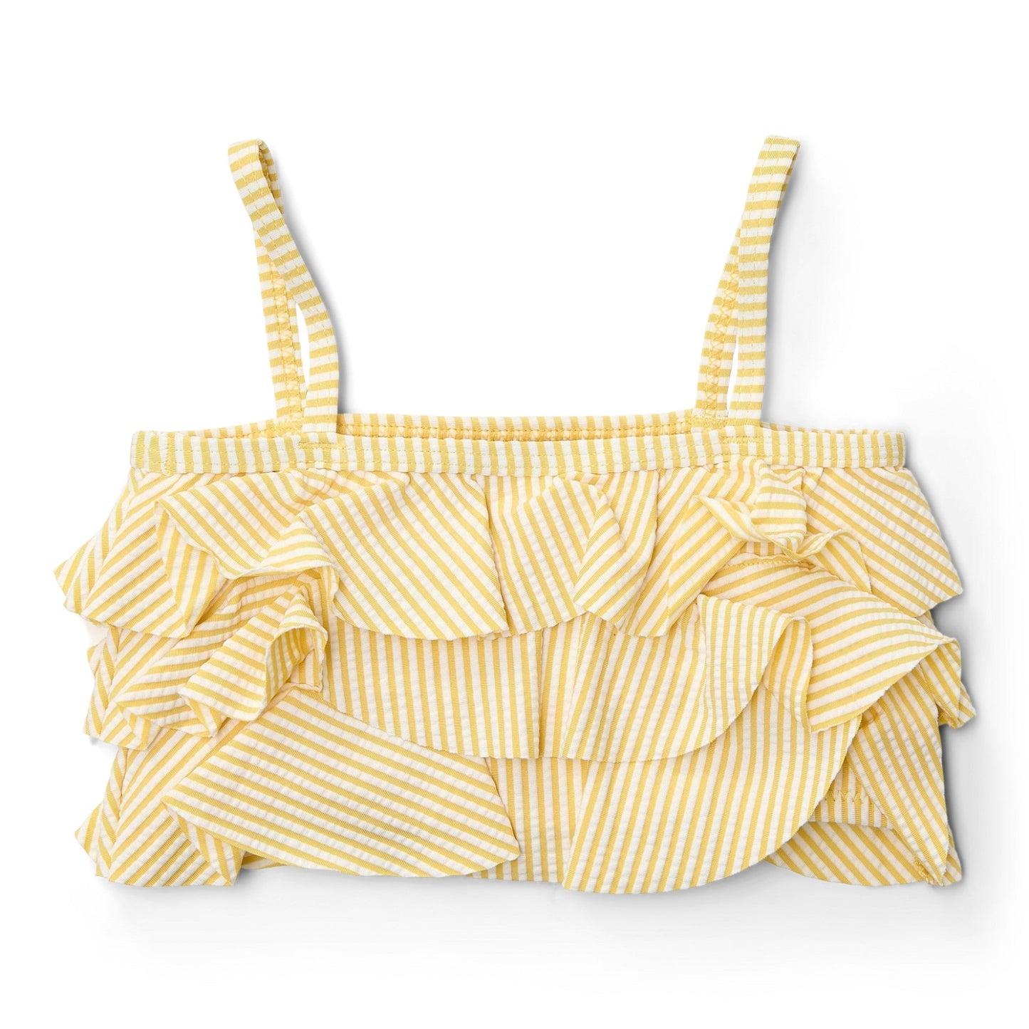 LITTLE DUTCH. Παιδικό σετ μπικίνι με βολάν Ocean Treasures Yellow