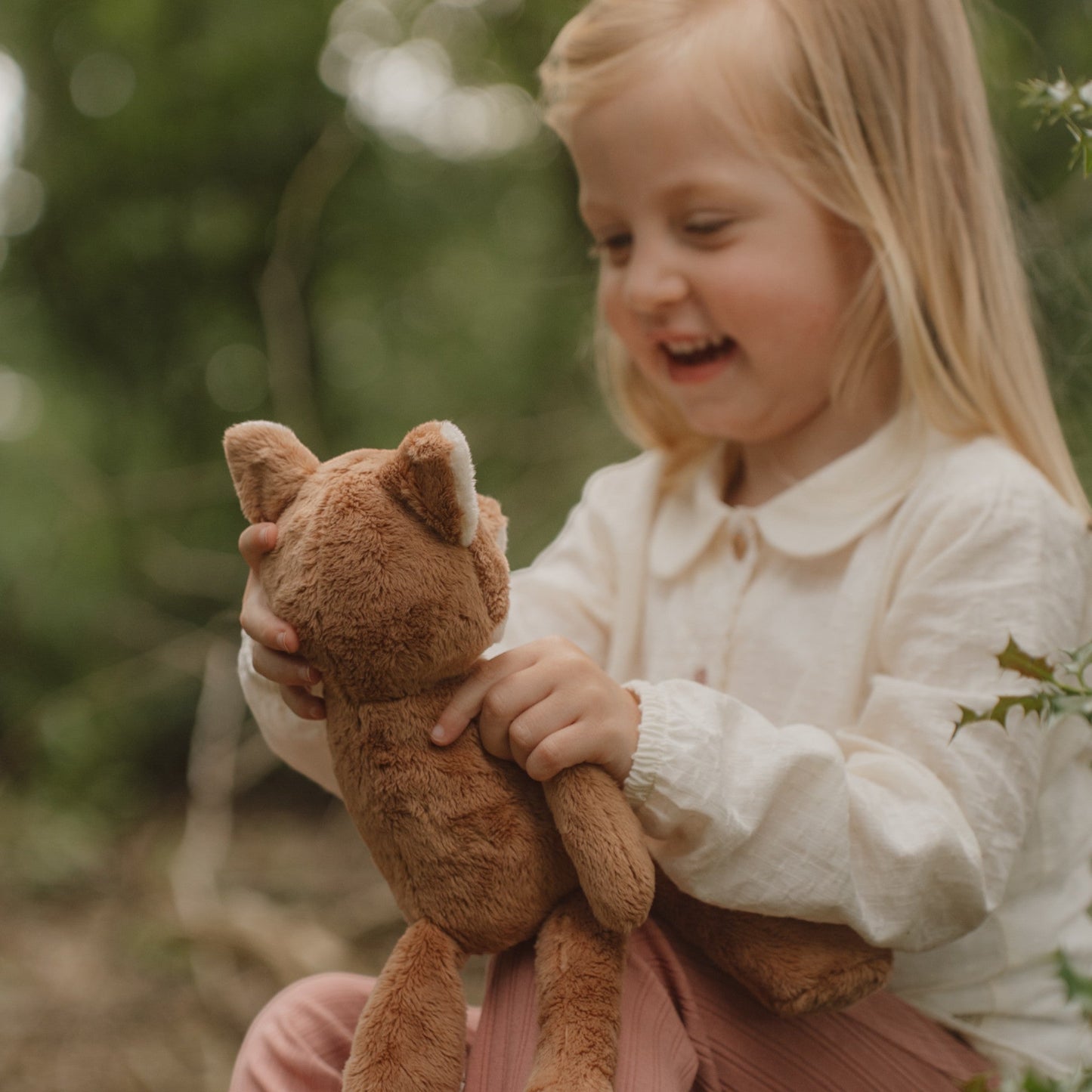 LITTLE DUTCH. Υφασμάτινη αλεπού με μακριά ποδαράκια Forest Friends GRS