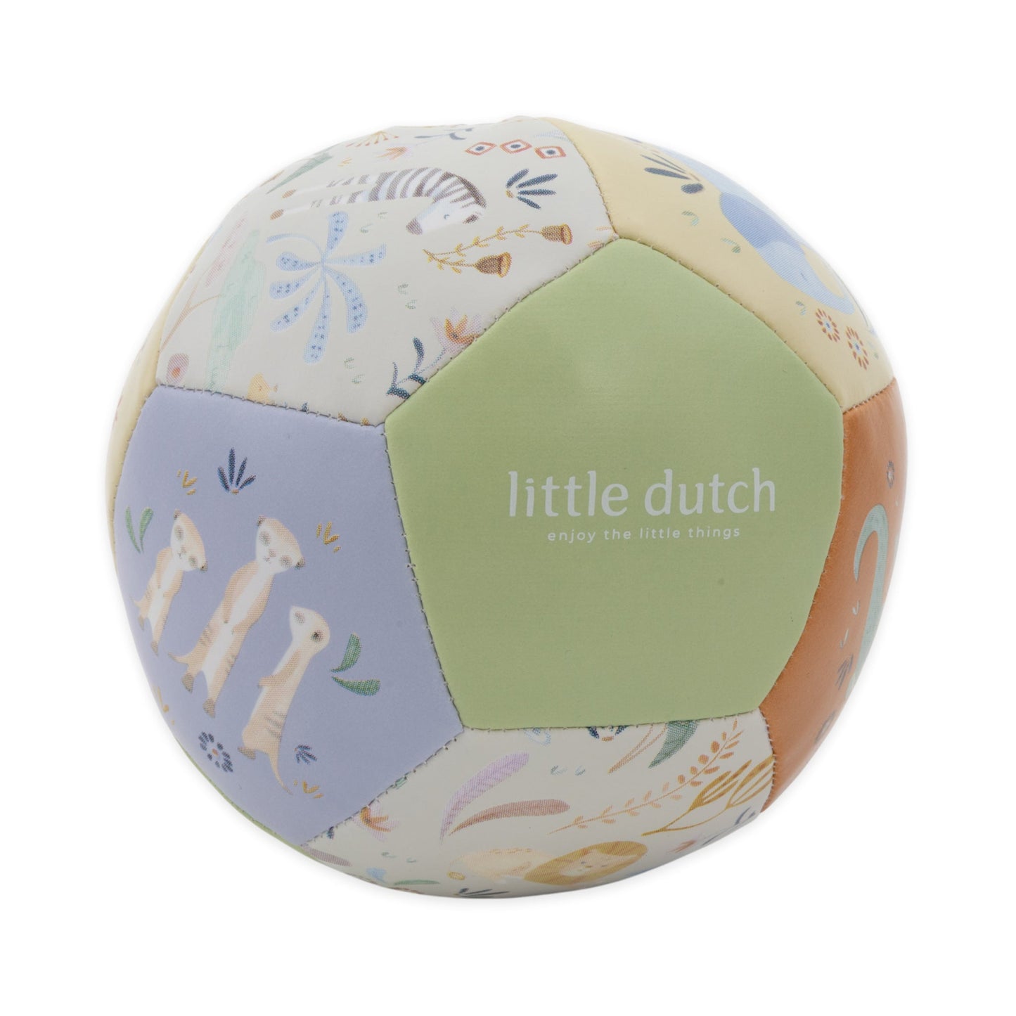 LITTLE DUTCH. Υφασμάτινη μπαλίτσα Safari 12,5εκ.