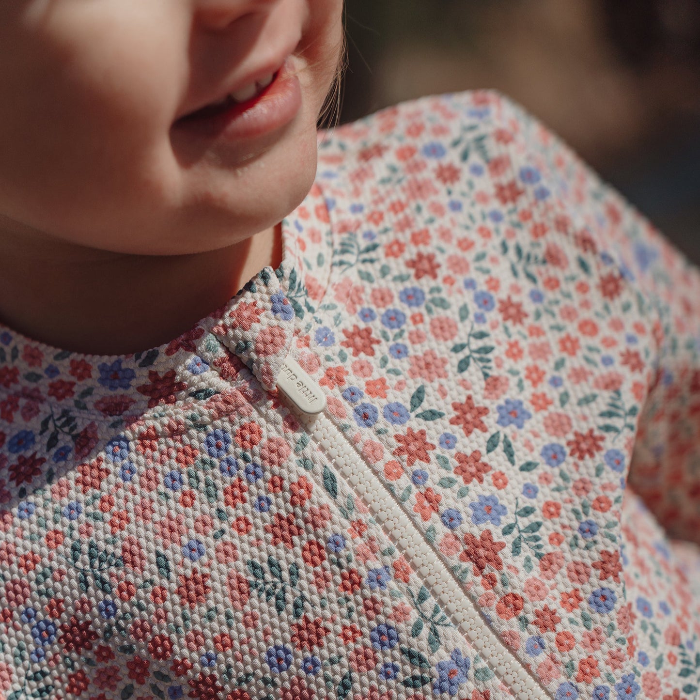 LITTLE DUTCH. Μπλουζάκι κοντομάνικο με προστασία UV Dreamy Flowerfield