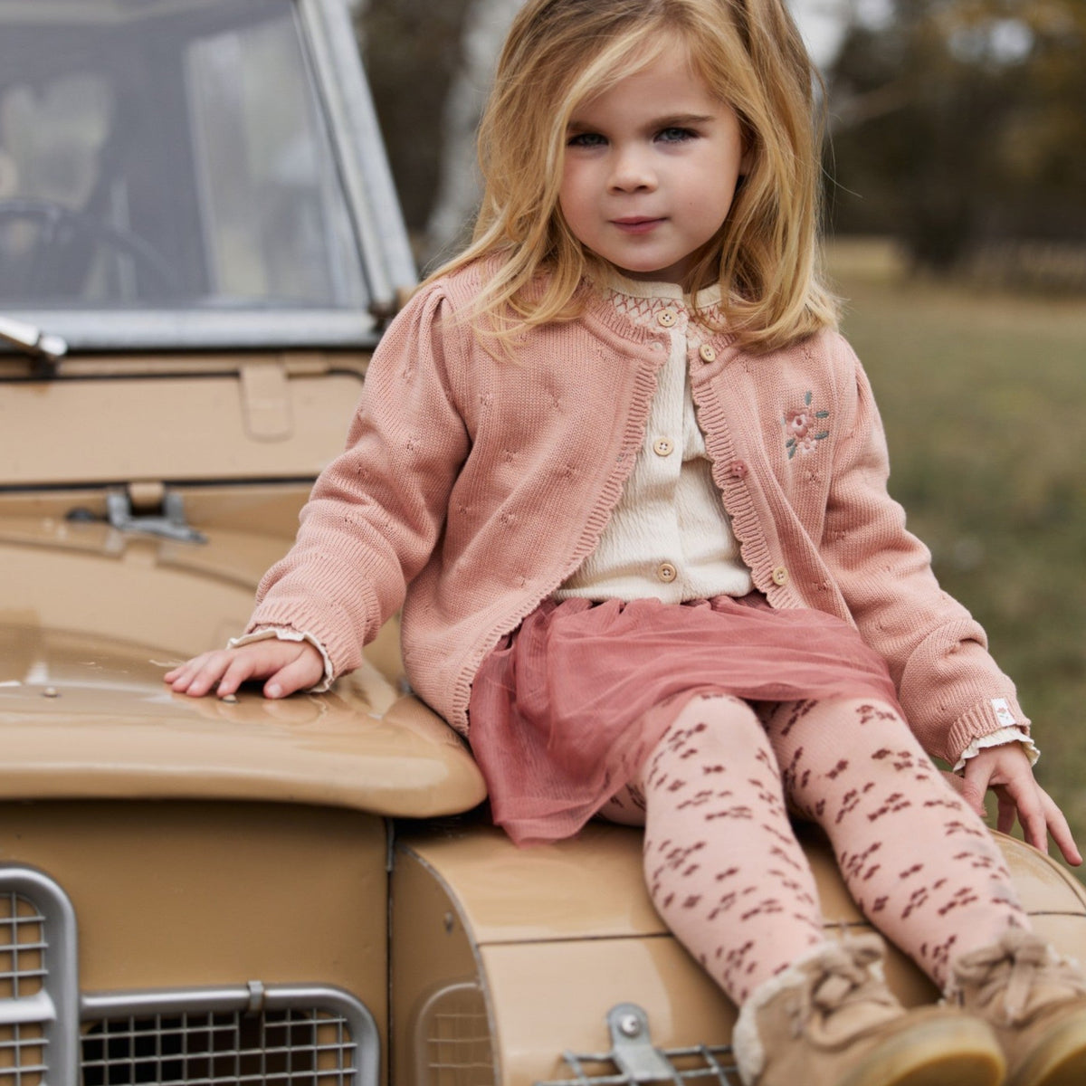 LITTLE DUTCH. Σετ 3 ζευγάρια κάλτσες Safari Friends Girl Multi