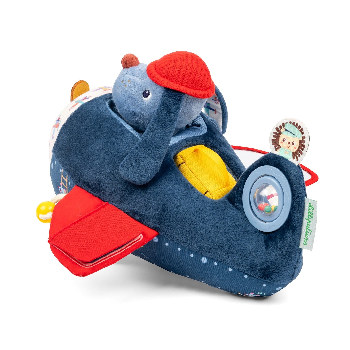 LILLIPUTIENS. Υφασμάτινo αεροπλανάκι δραστηριοτήτων Jules