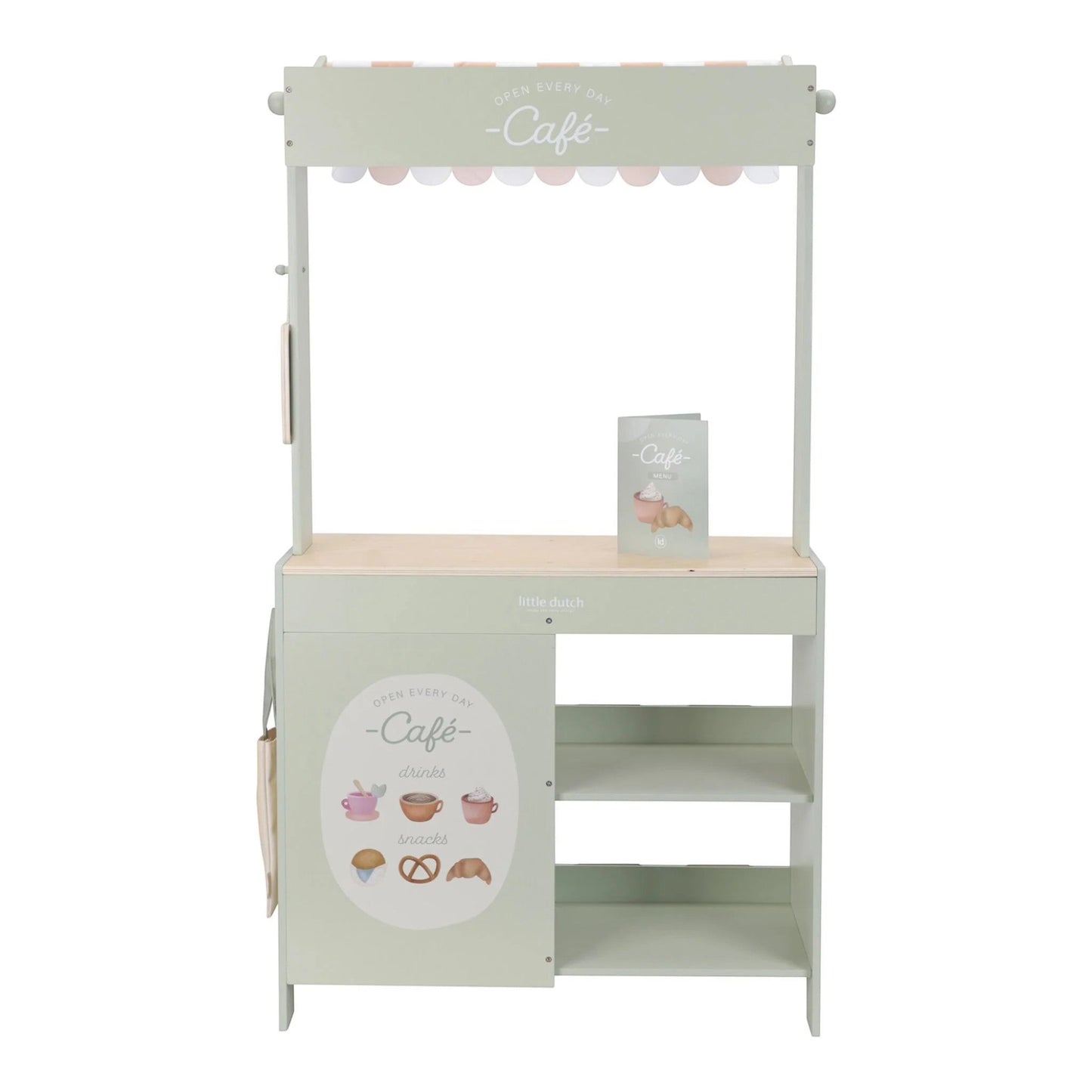 LITTLE DUTCH. Ξύλινος πάγκος αγοράς FSC