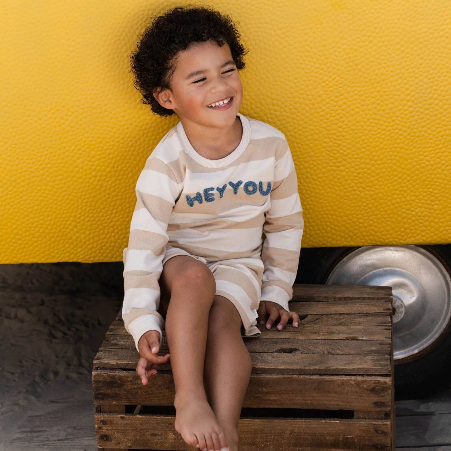 LITTLE DUTCH. Παντελονάκι κοντό Biscuit Stripe