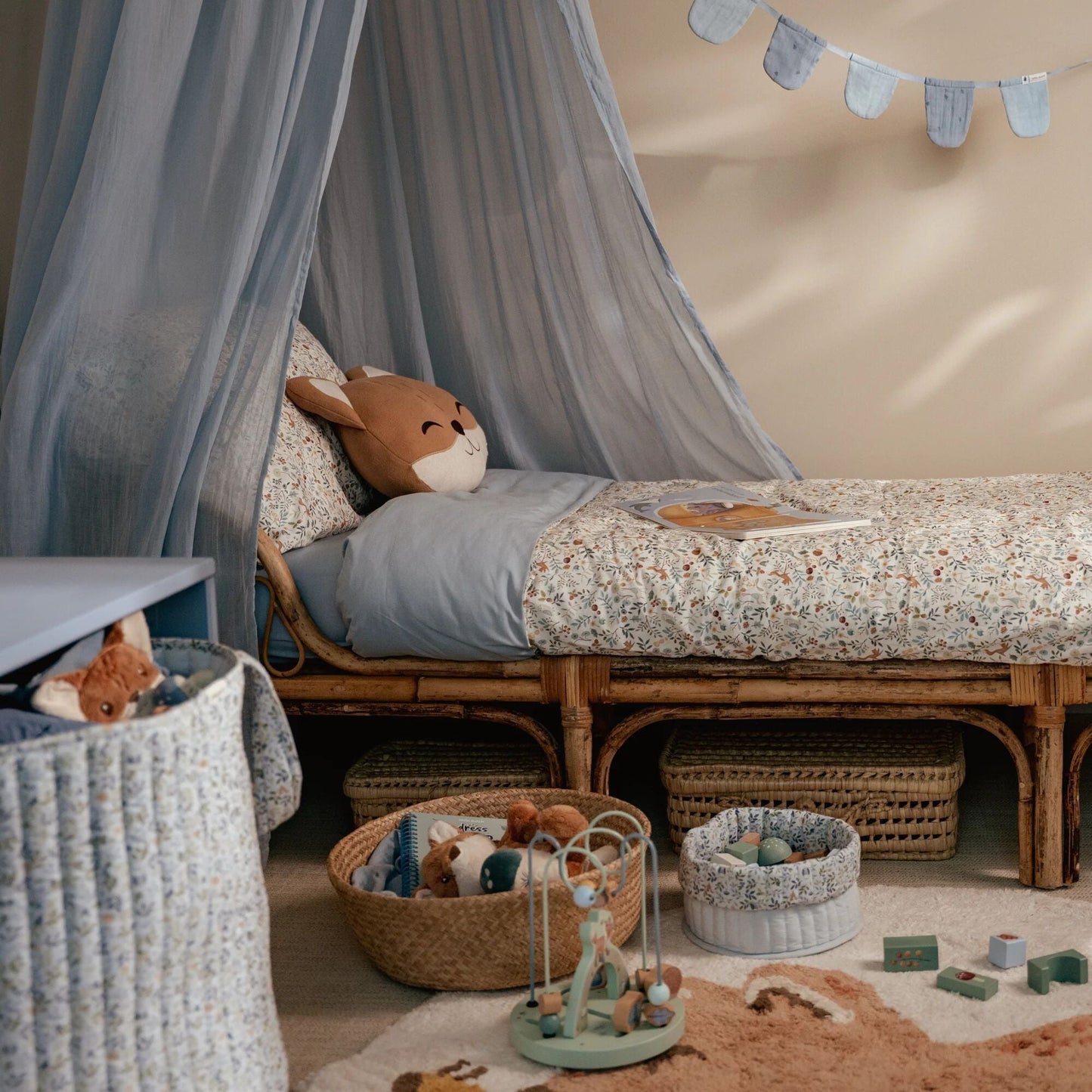 LITTLE DUTCH. Μαξιλάρι πλεκτό Αλεπού Forest Friends