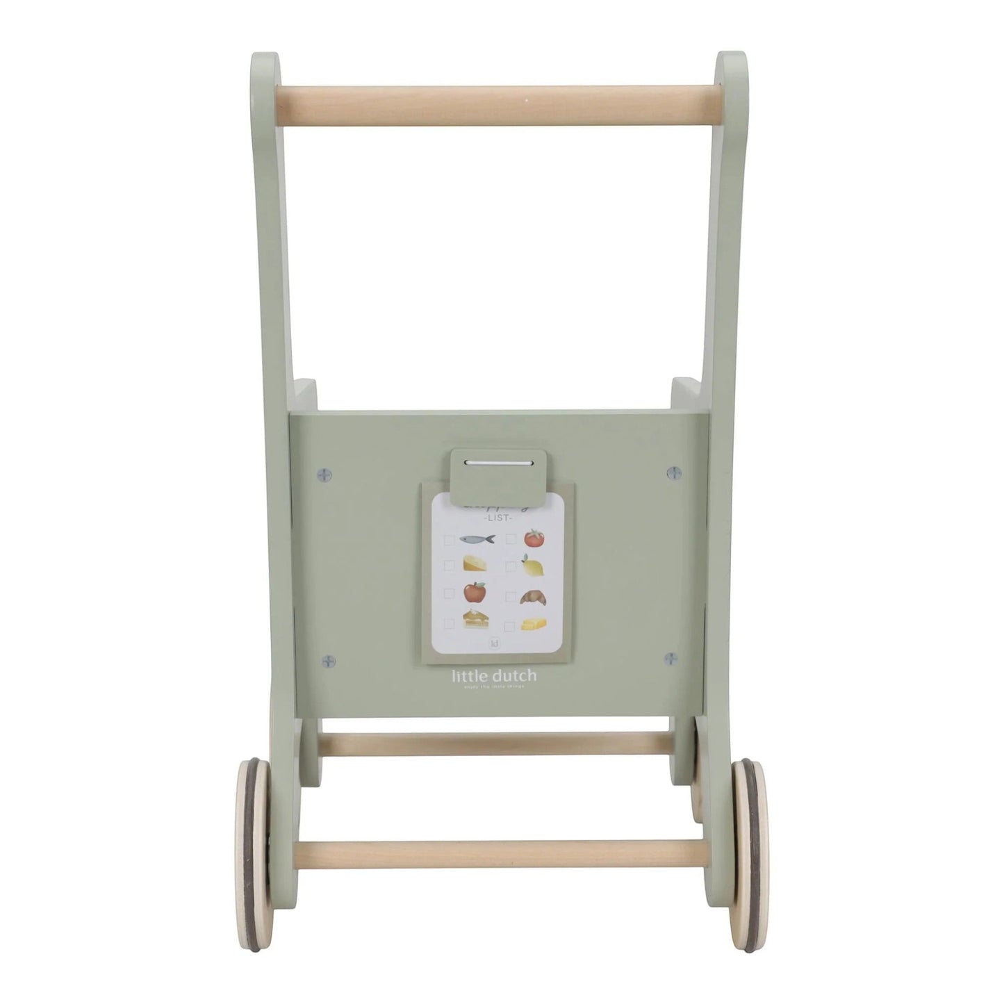 LITTLE DUTCH. Ξύλινο καροτσάκι αγορών FSC