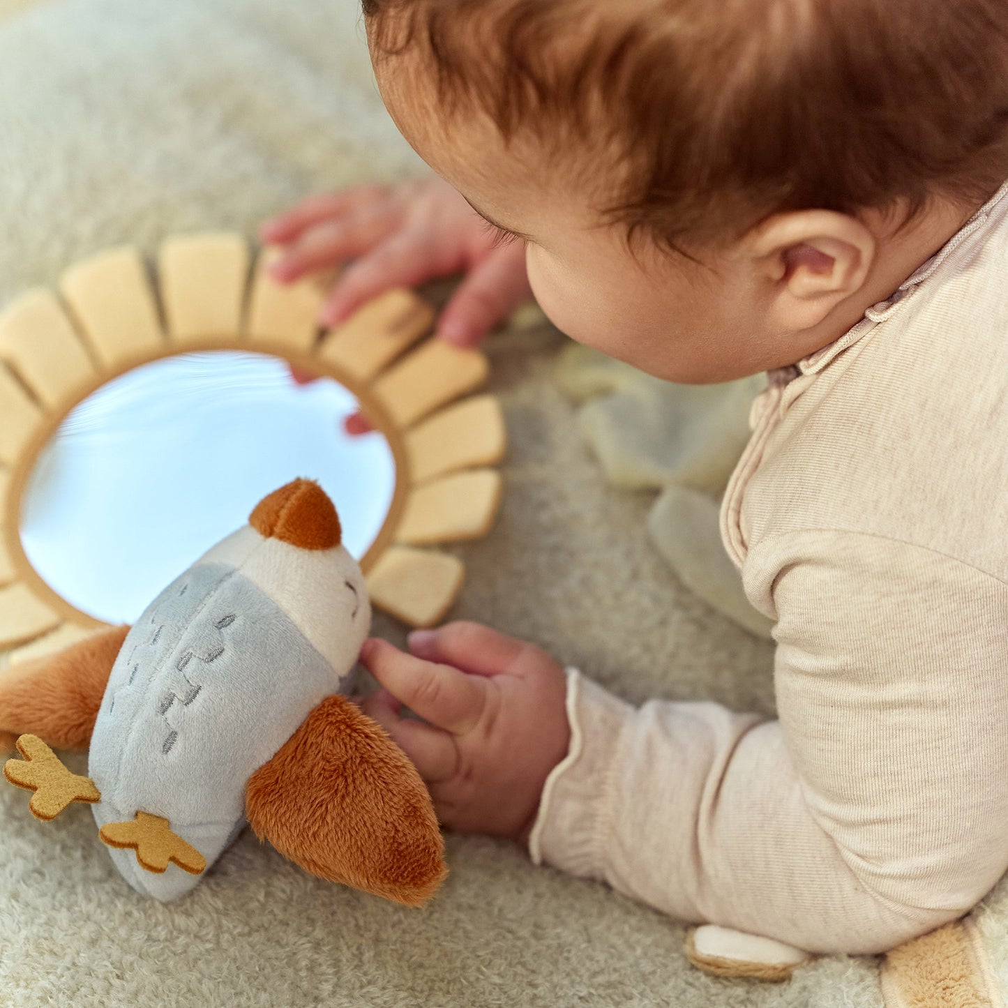 LITTLE DUTCH. Υφασμάτινο στρώμα δραστηριοτήτων Safari Friends GRS