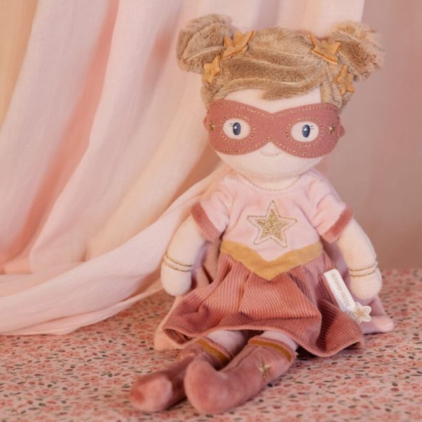 LITTLE DUTCH. Κούκλα Superhero Rosa 35εκ.