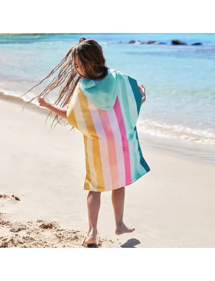 Dock & Bay: Παιδικό πόντσο Quickdry - Κολυμβητήριο & Παραλία - Coastal Candy Microfiber (Μικροϊνες)