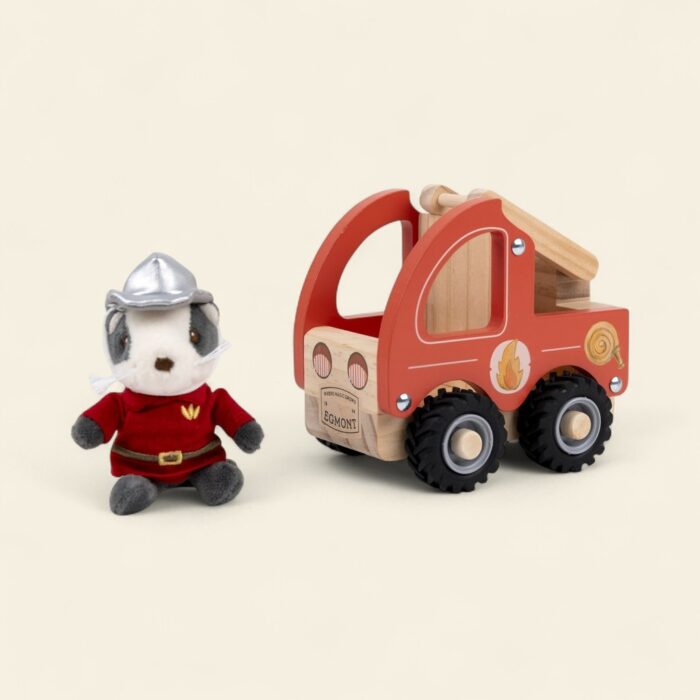 Egmont Toys. Πυροσβεστικό Όχημα με Μικρό Φιλαράκι – Μικρό
