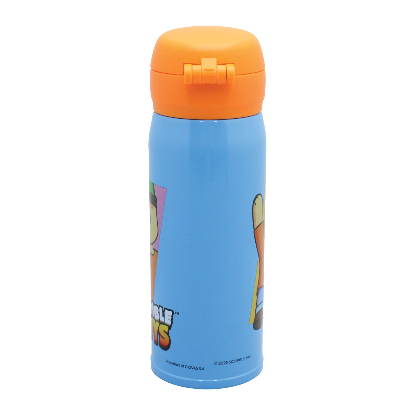 GIM. παγουρι-θερμοs SS διπλο στομιο 380ml STUMBLE GUYS
