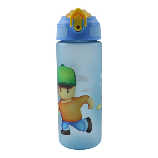 GIM. παγουρι καλαμ.600ML STUMBLE GUYS