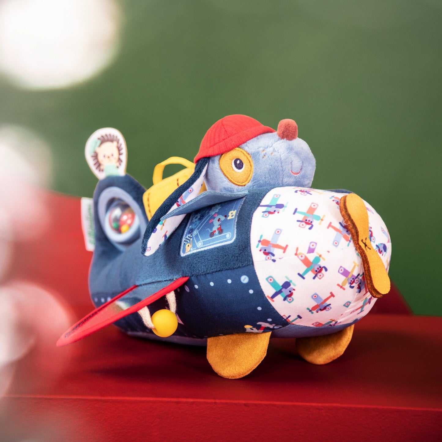 LILLIPUTIENS. Υφασμάτινo αεροπλανάκι δραστηριοτήτων Jules