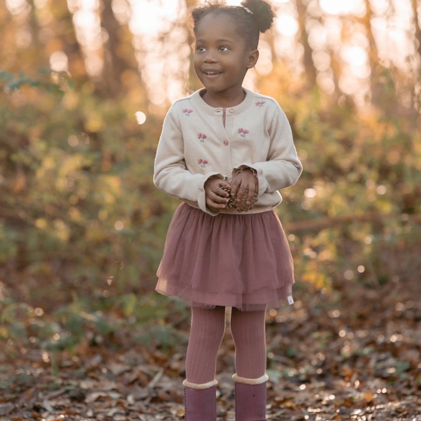 LITTLE DUTCH. Ζακέτα πλεκτή Sand