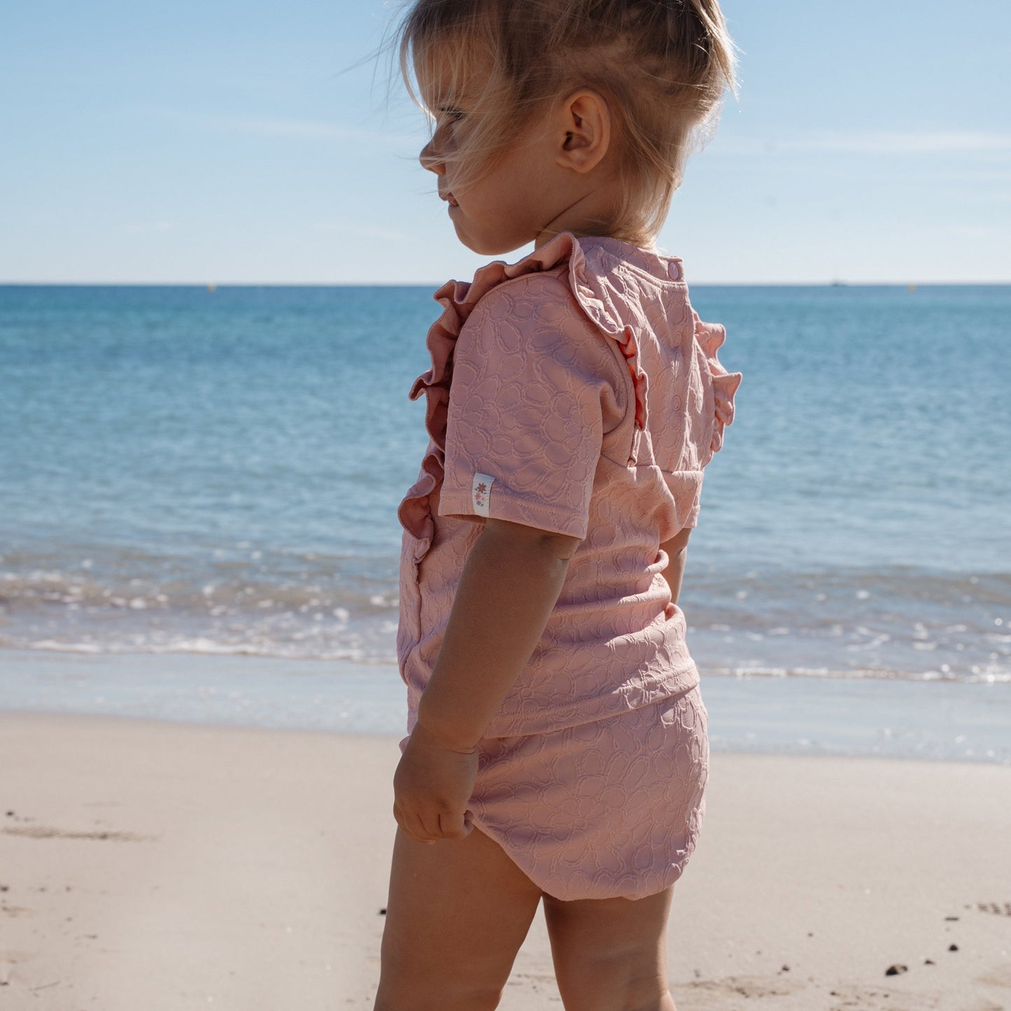 LITTLE DUTCH. Μαγιό πάνα Dreamy Pink Rose