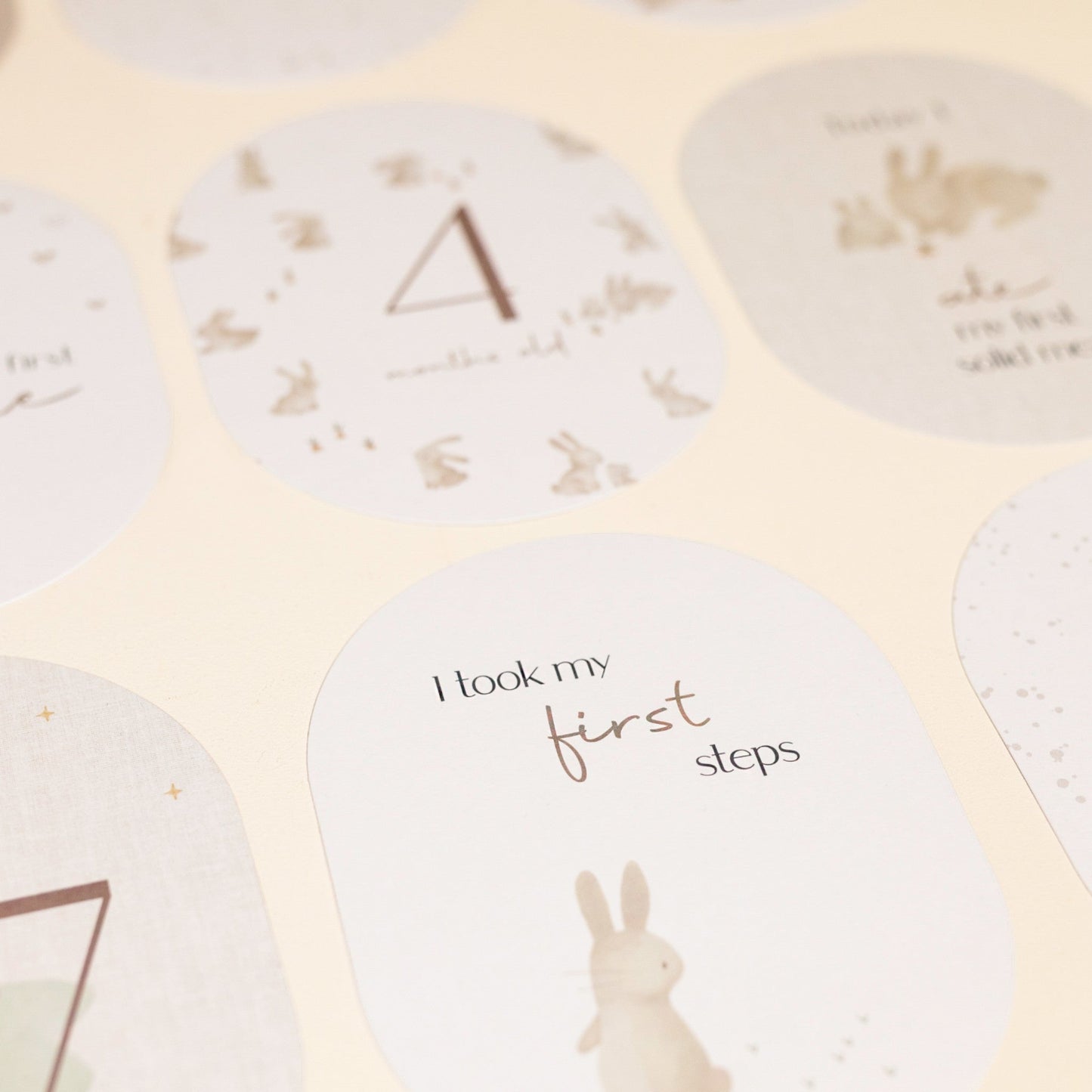 LITTLE DUTCH. Αναμνηστικές κάρτες - Milestone Cards Baby Bunny